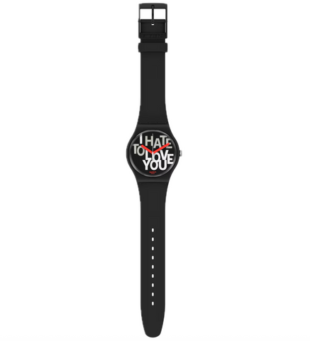 Swatch - Orologio HATE 2 LOVE