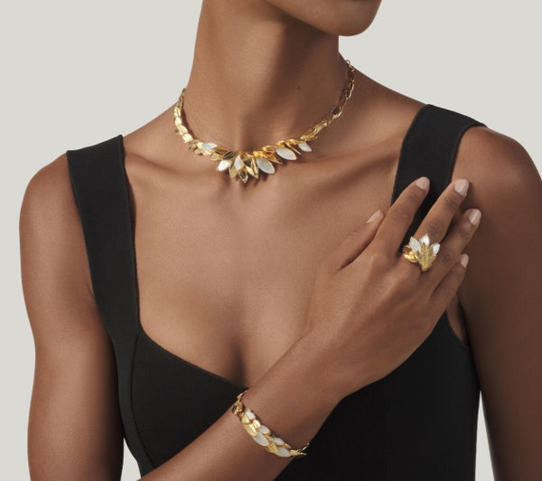 Giovanni Raspini collana skin madreperla