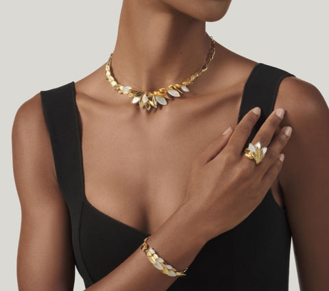 Giovanni Raspini collana skin madreperla