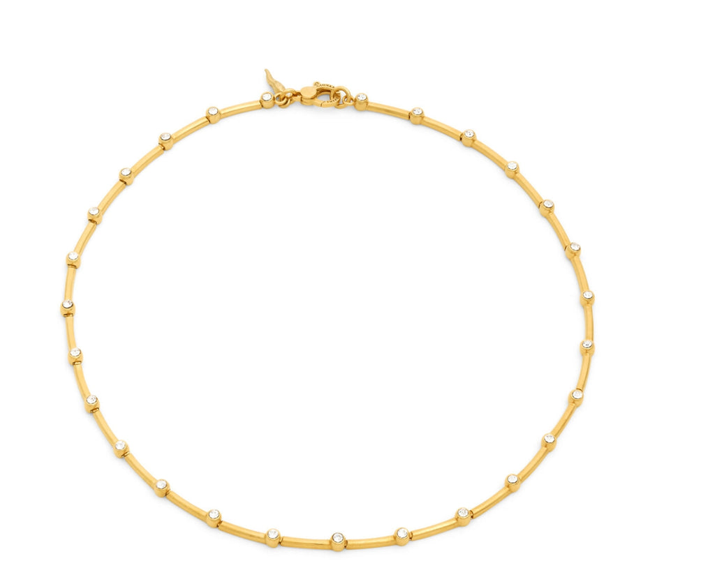 Giovanni Raspini collana satellite dorata