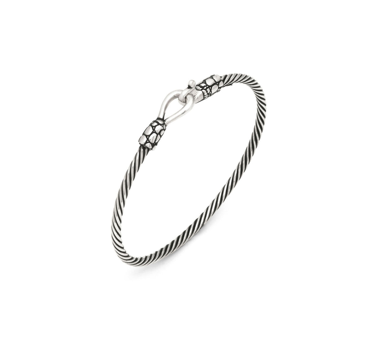 Giovanni Raspini bracciale rigido croco