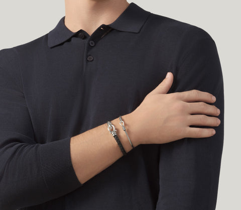 Giovanni Raspini bracciale rigido croco