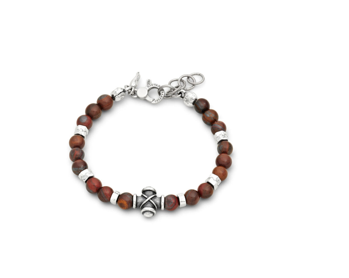 Raspini Bracciale bracciale croce occhio di toro