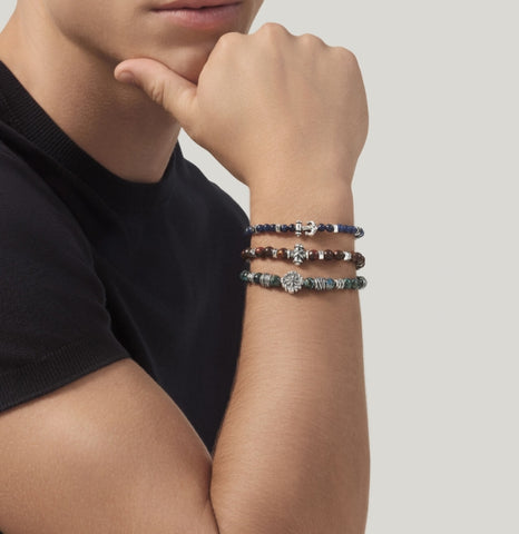 Raspini Bracciale bracciale croce occhio di toro