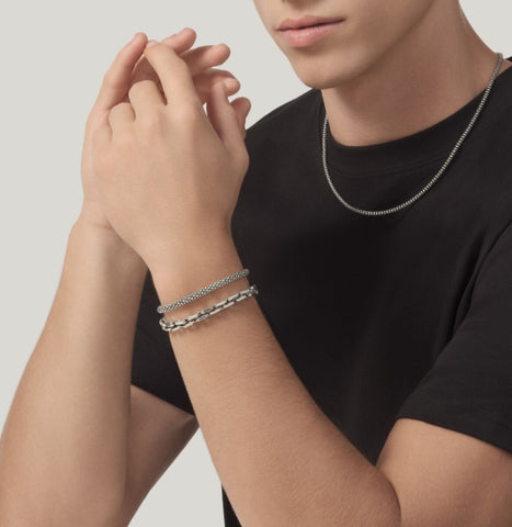 Giovanni Raspini collana maglia popcorn