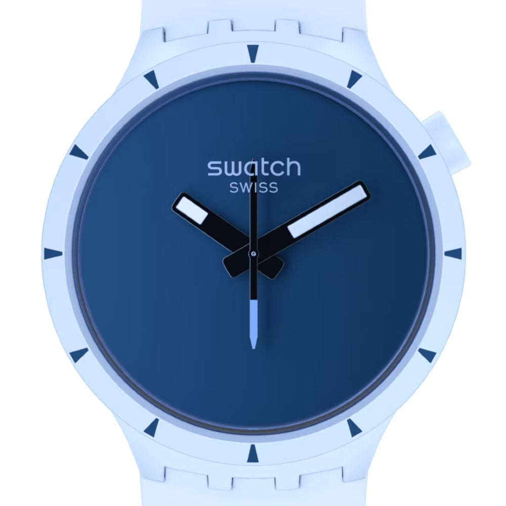 Swatch - Orologio Swatch Big Bold Bioceramic Artic