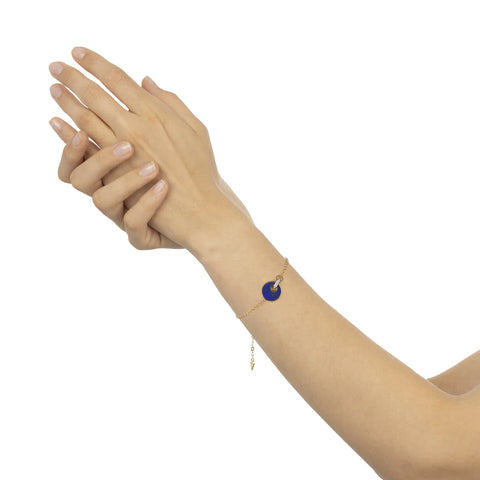 Tavanti bracciale Giove lapislazzuli e diamanti