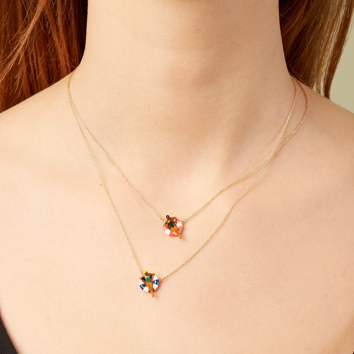 Aliita - Collana Flotadora Rosa