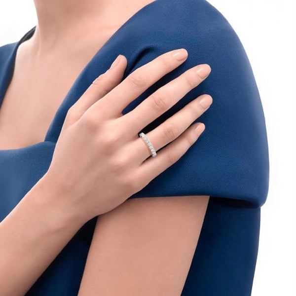 Recarlo Anello Veretta Anniversary ct. 2,75