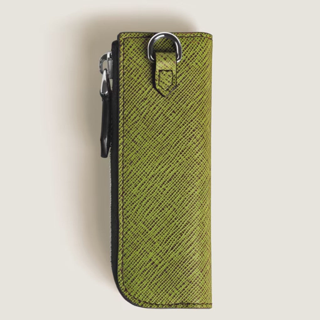 Montblanc -  Astuccio per 1 Strumento da Scrittura Heritage Rouge et Noir Baby in Pelle Sartorial