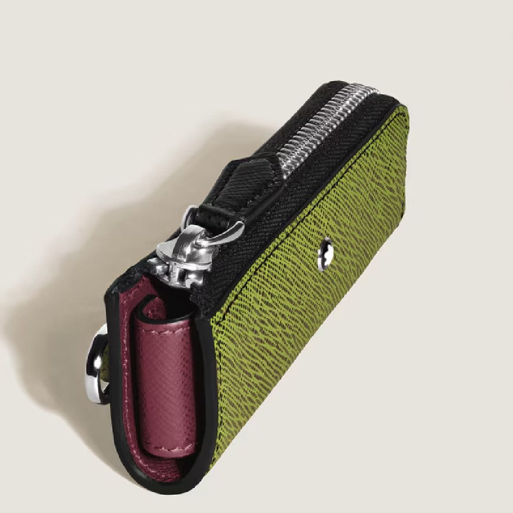 Montblanc -  Astuccio per 1 Strumento da Scrittura Heritage Rouge et Noir Baby in Pelle Sartorial