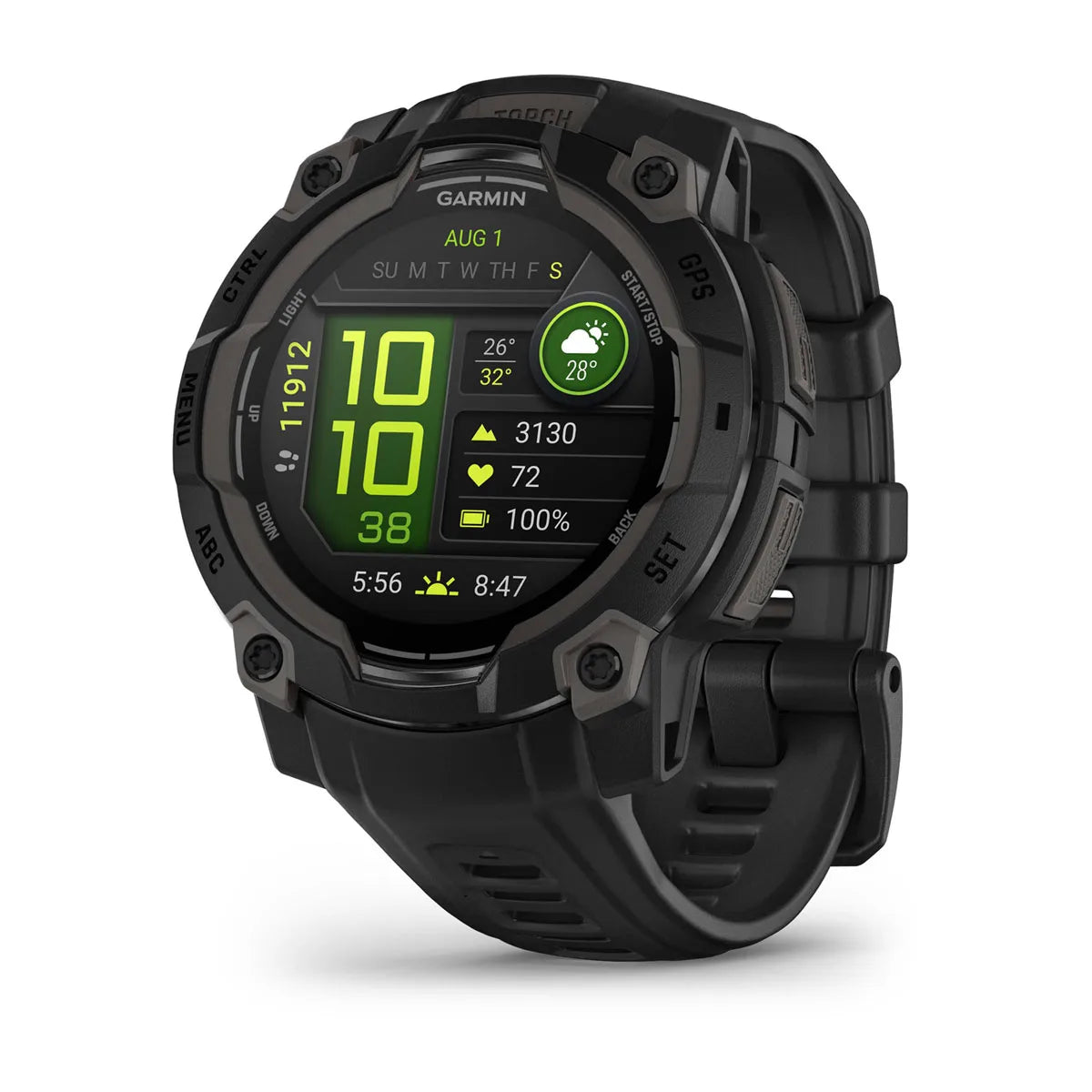 Garmin - Orologio Instinct 3 – 45 mm, AMOLED