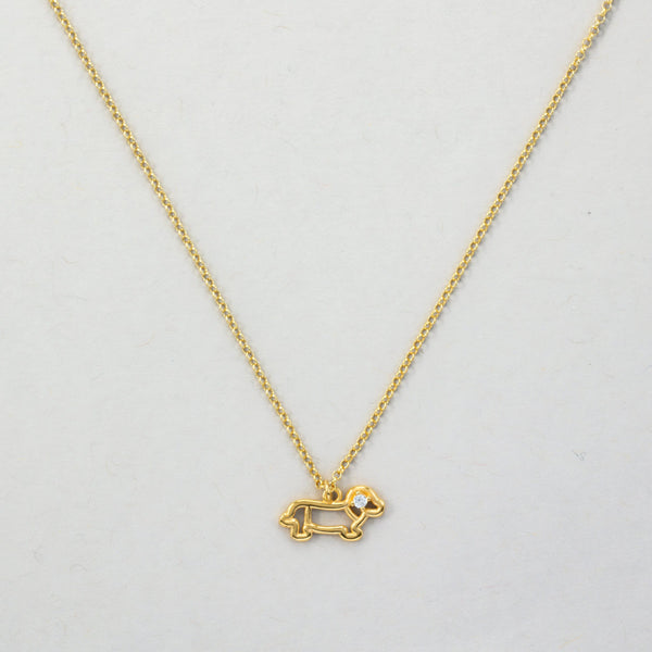 Versari - Collana Bassotto Filo Argento