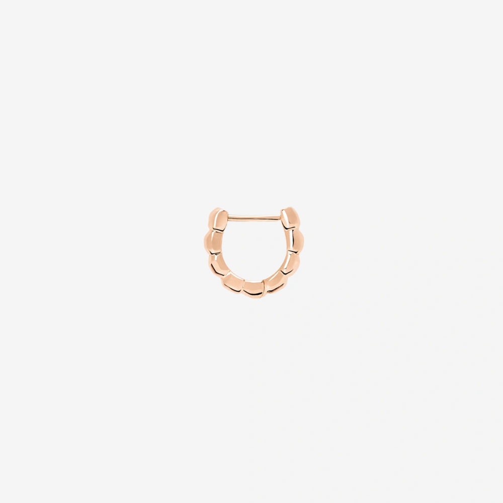 DoDo - Orecchino Granelli Oro Rosa 9K