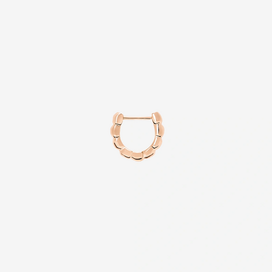 DoDo - Orecchino Granelli Oro Rosa 9K