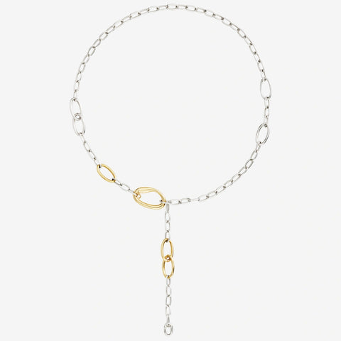 DoDo - Collana essentials argento & argento dorato