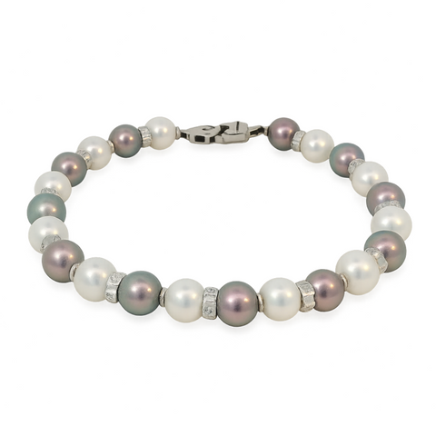 Salvini Bracciale Perle e Diamanti