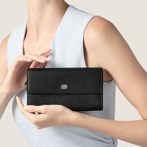 Giovanni Raspini portafoglio continental grande pelle goffrata