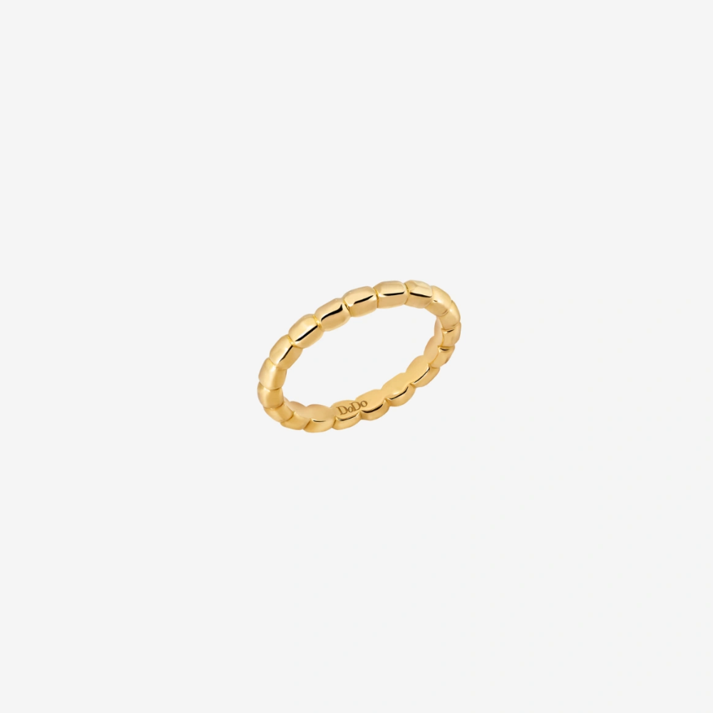 DoDo - Anello Granelli Oro Giallo 18K