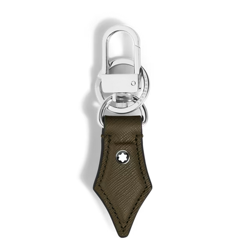 Montblanc - Portachiavi a Forma di Pennino in Pelle Sartorial
