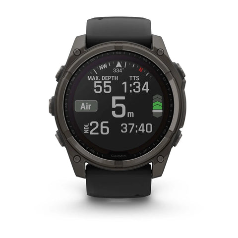 Garmin - Fēnix® 8 - 51 mm, Solar, Sapphire