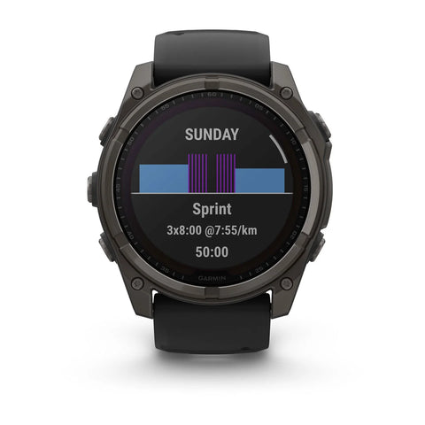 Garmin - Fēnix® 8 - 51 mm, Solar, Sapphire