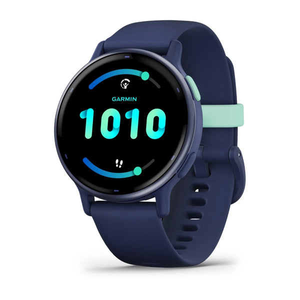 Garmin - Orologio Vívoactive 5 Navy con cinturino in silicone