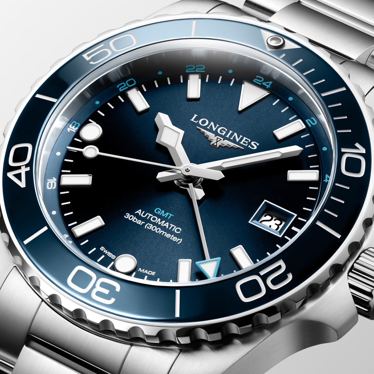 Longines Hydroconquest GMT L3.790.4.96.6