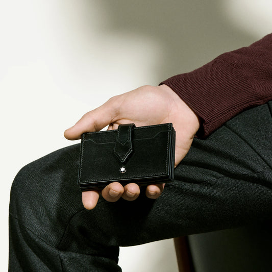 Montblanc - Porta carte cinque scomparti Meistertuck