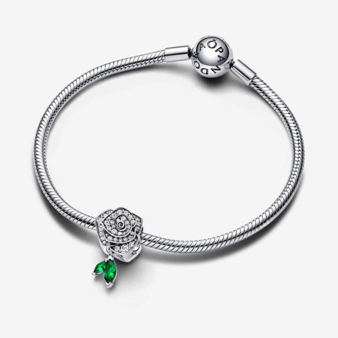 Pandora Charm Rosa Scintillante