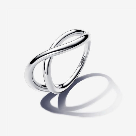 Pandora Anello Infinito Linea Sinuosa