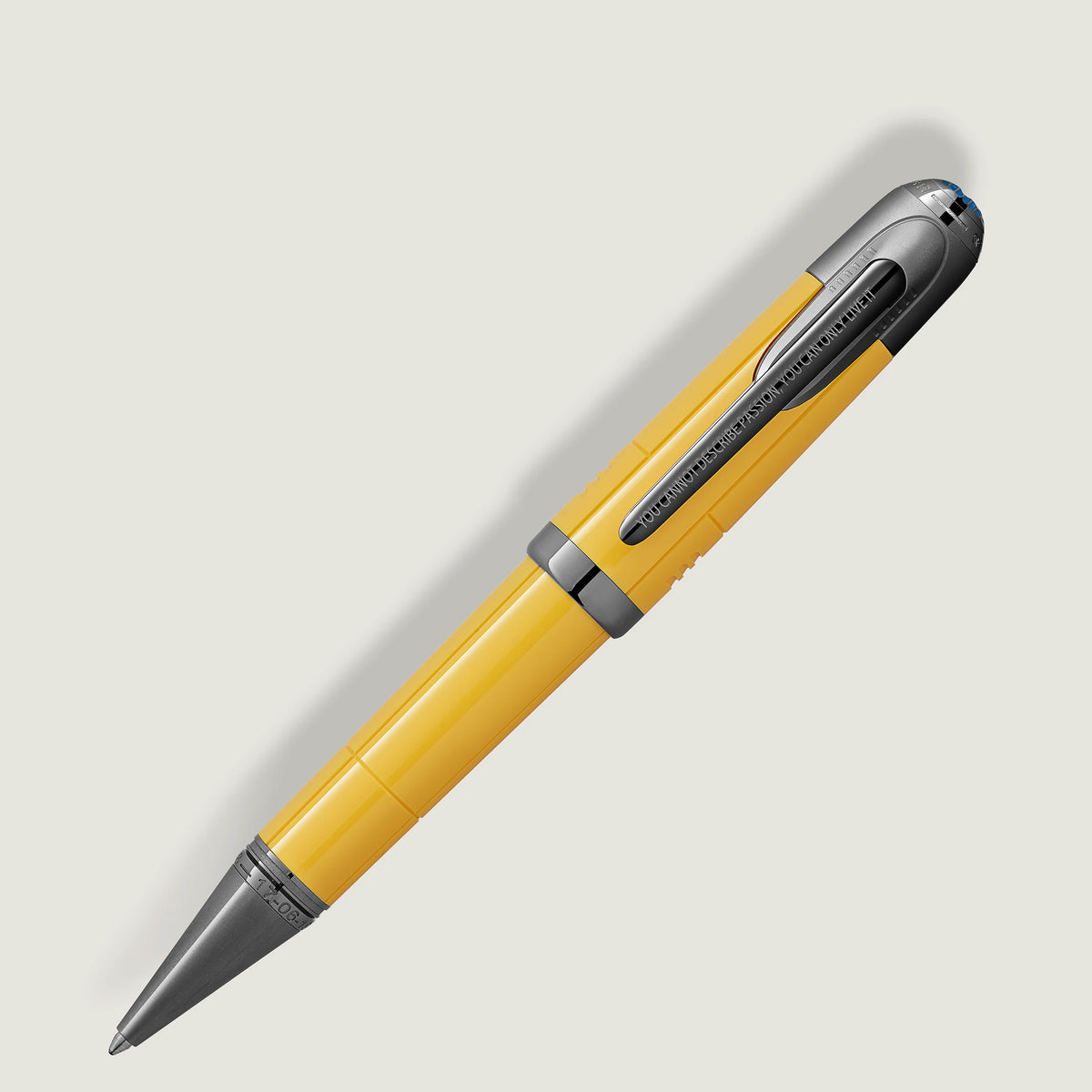 Montblanc - Penna a sfera Great Characters Enzo Ferrari Special Edition Giallo Modena