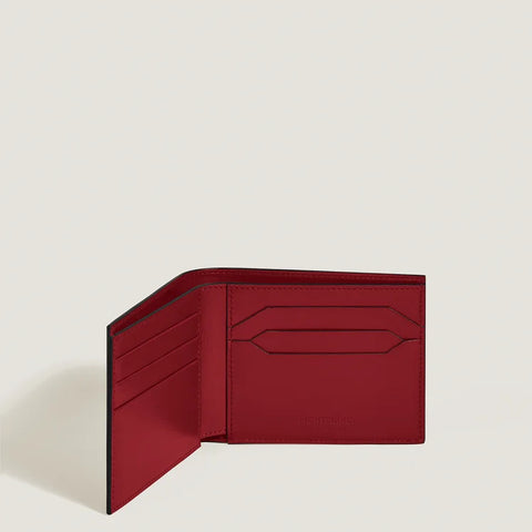 Montblanc - Portafoglio Meisterstück 6 scomparti Ruggine Scuro