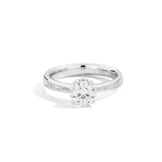 Recarlo Anello Solitario Brillante ct. 0,40