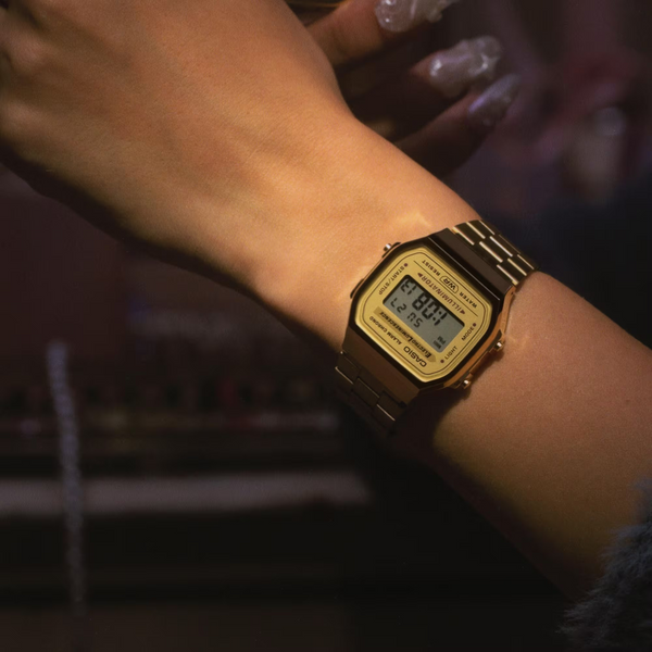 Casio - Orologio Iconic A168WG-9
