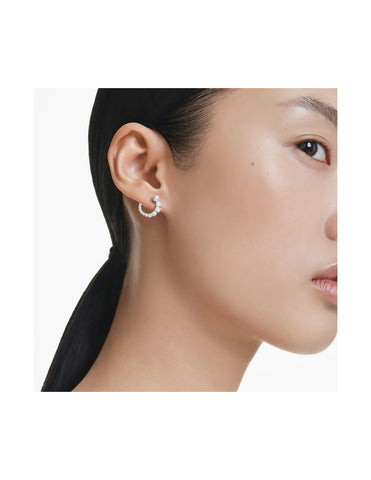 Swarovski Orecchini a cerchio Matrix
