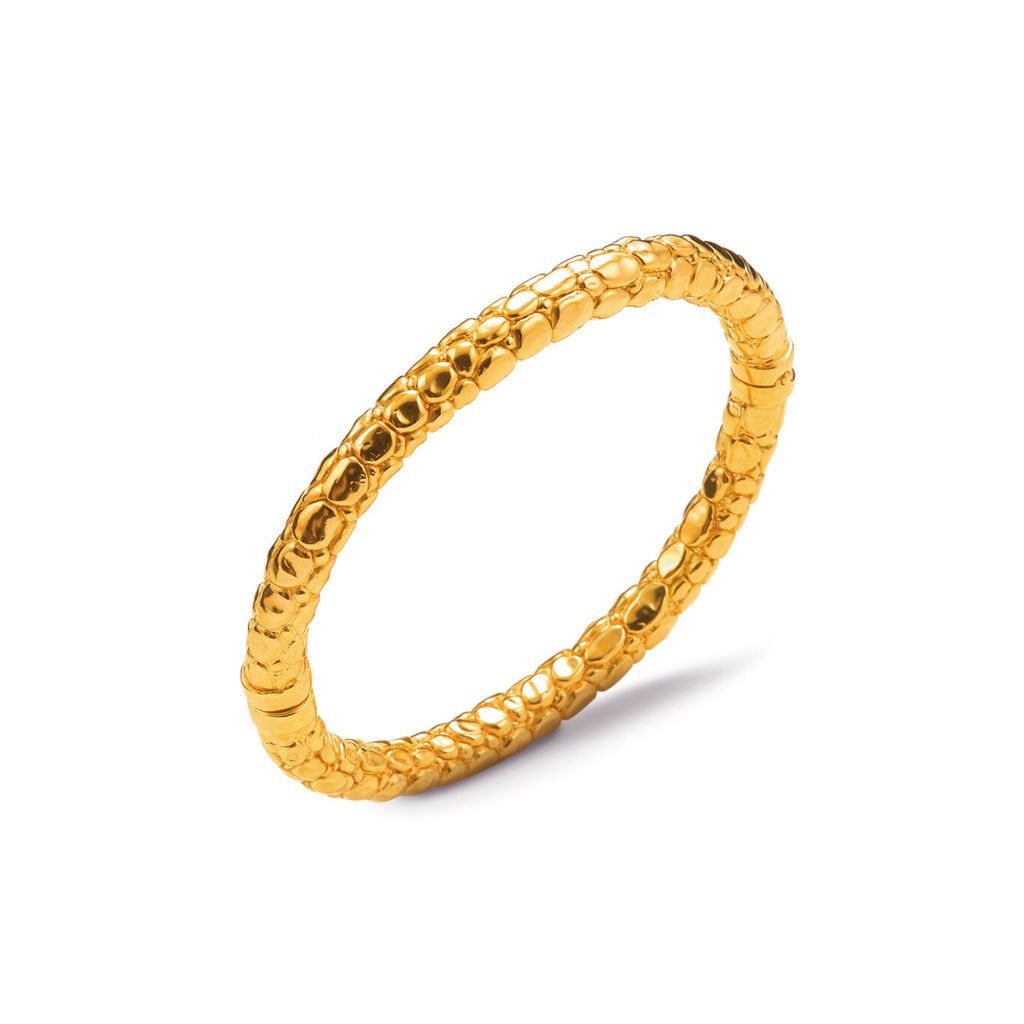 Giovanni Raspini Bangle Crocodile Piccolo