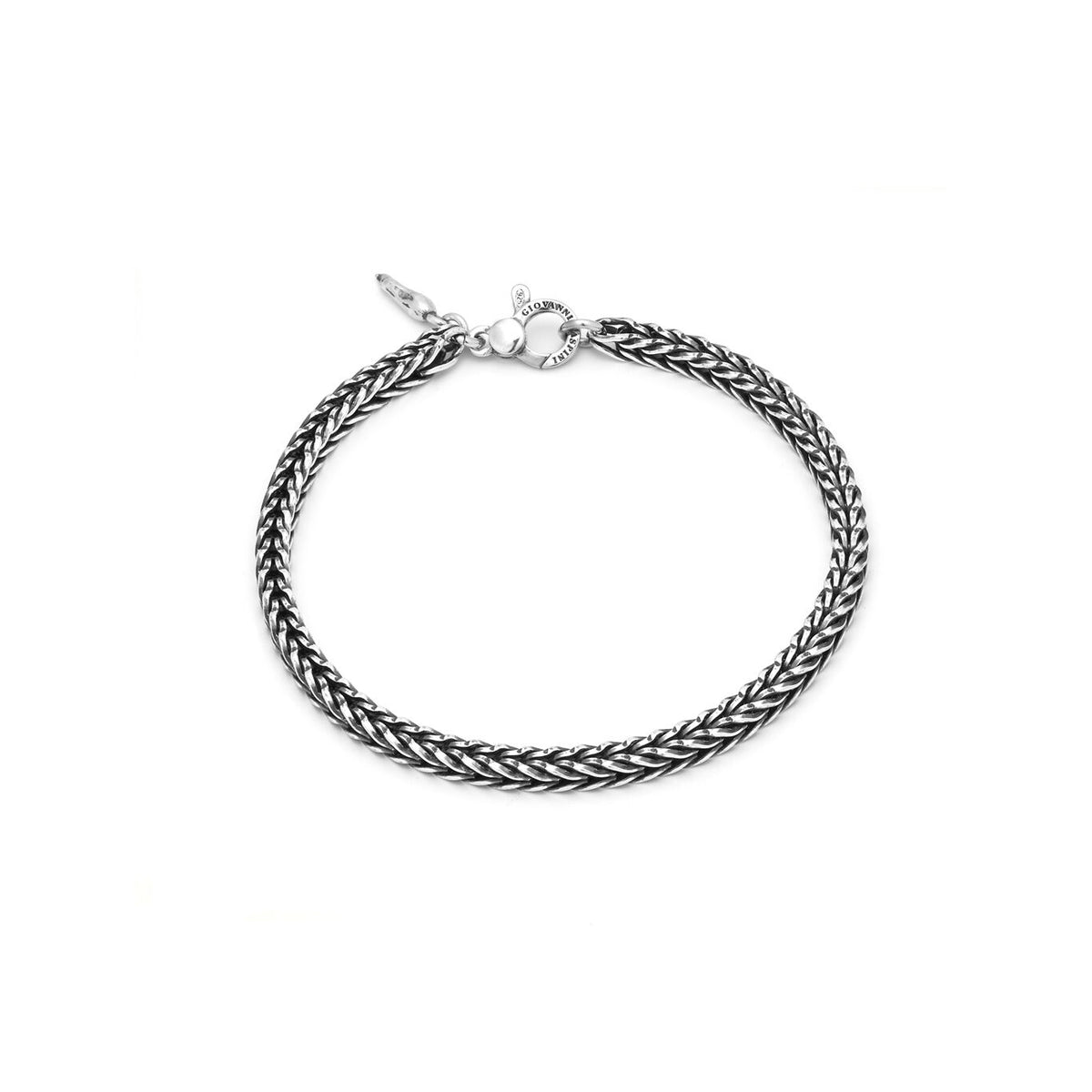 Giovanni Raspini Bracciale Treccia Quadra mis L