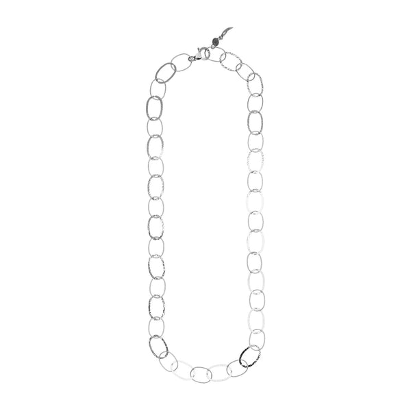 Giovanni Raspini Collana Maglia Ovale Alternata