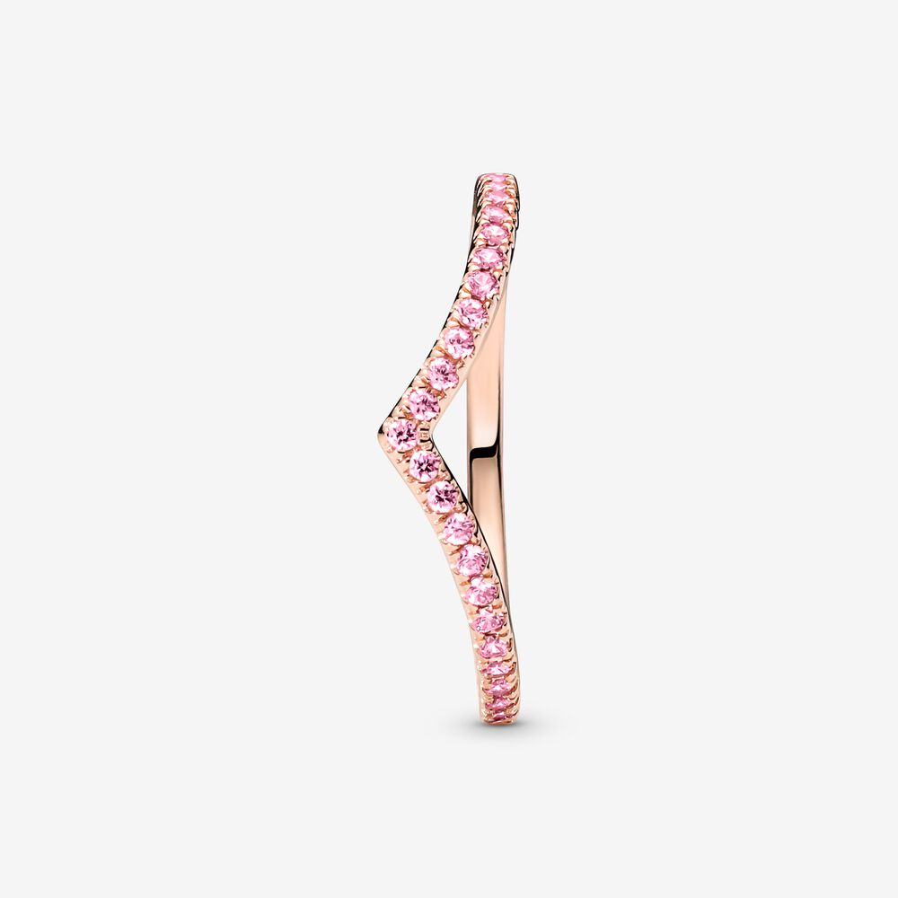 Pandora Anello Desiderio Scintillante Rosa