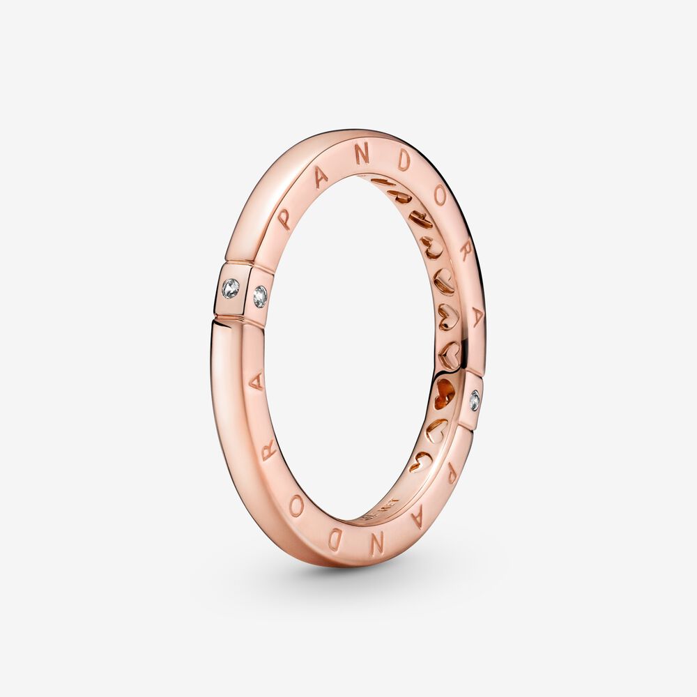 Pandora Anello Cuori e logo