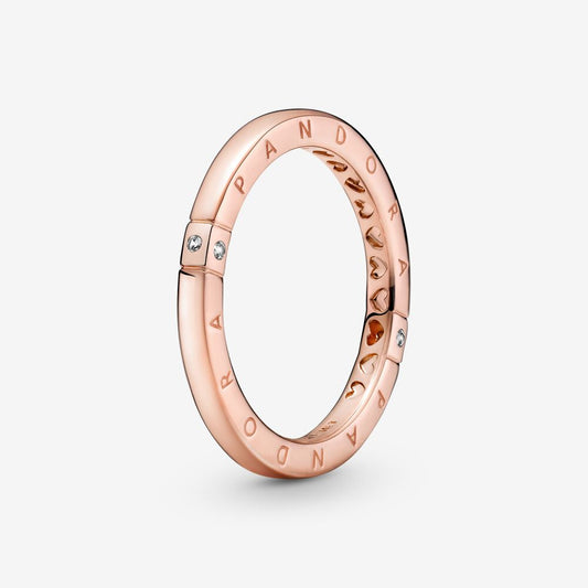 Pandora Anello Cuori e logo