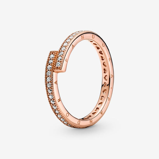 Pandora Anello sovrapposto scintillante