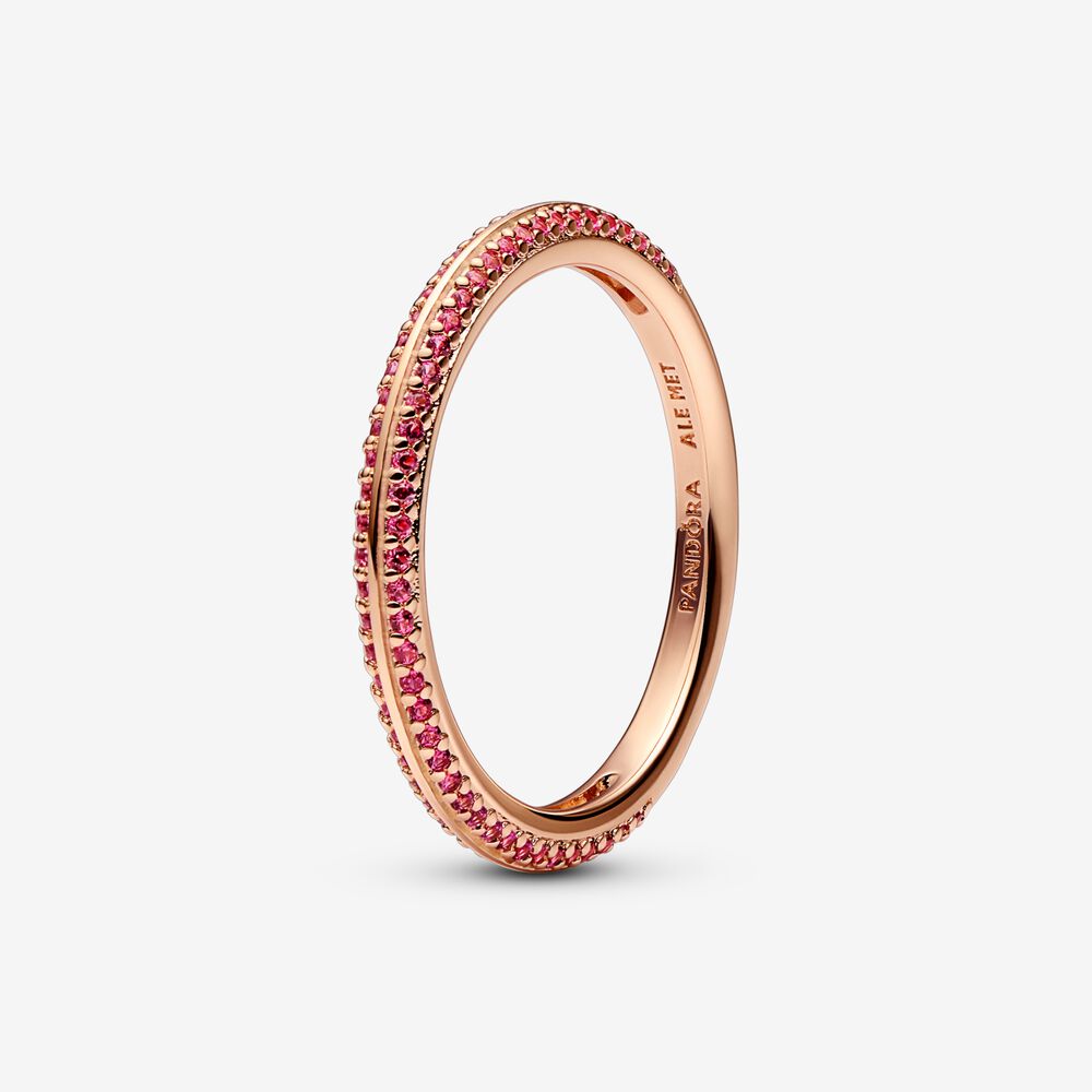 Pandora Anello Pietre Luminose Rosse Pandora ME