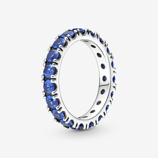 Pandora Anello Fascia Scintillante Blu