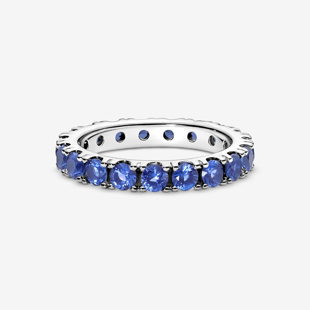 Pandora Anello Fascia Scintillante Blu