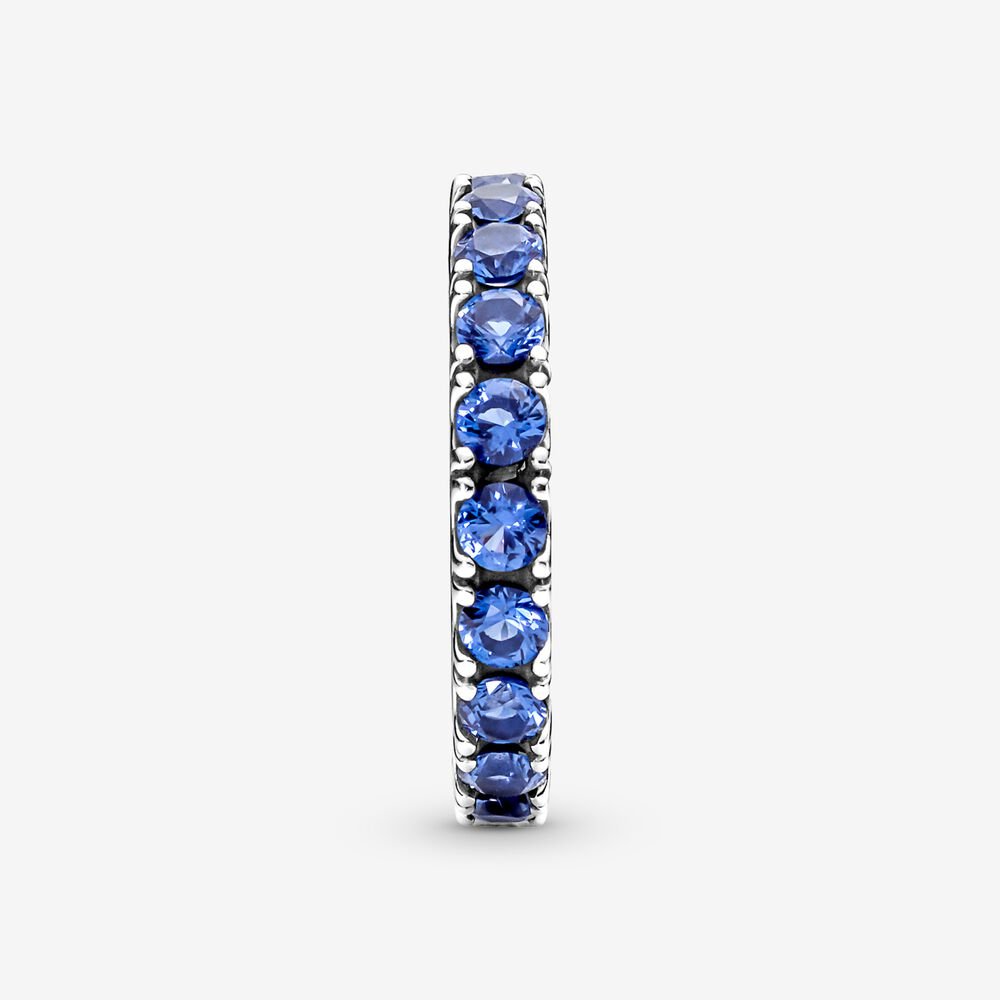 Pandora Anello Fascia Scintillante Blu