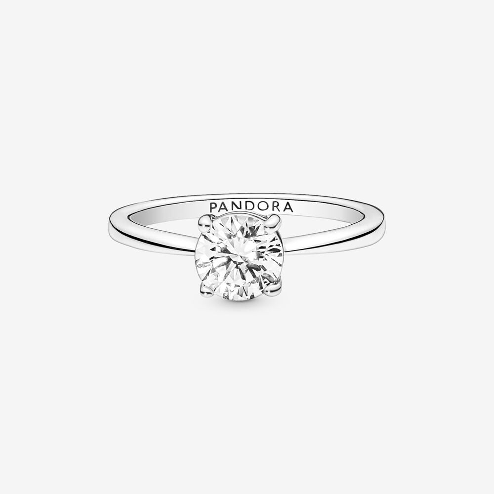 Pandora Anello Solitario Luminoso
