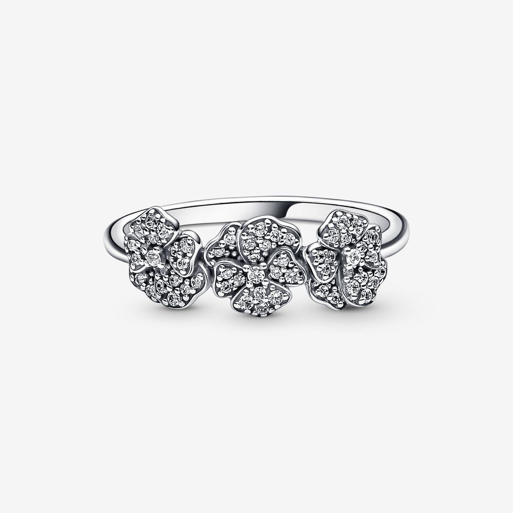 Pandora Anello Viole del Pensiero Luminose