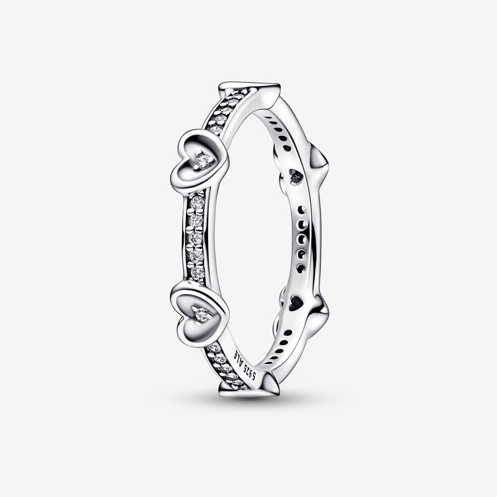 Pandora Anello Cuori Splendenti